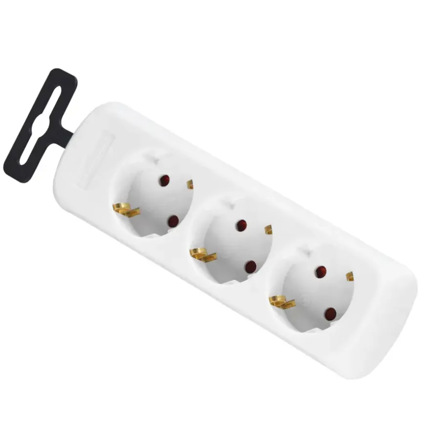 Handson Stekkerdoos 3-voudig RA Wit