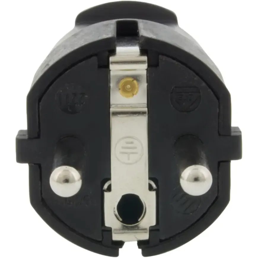 Handson Stekker PVC RA Zwart