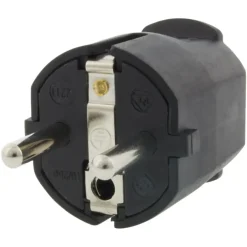 Handson Stekker PVC RA Zwart