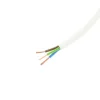 HANDSON Stroomkabel rond wit 3x1,5mm² 5 meter