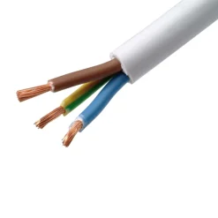 Handson Stroomkabel 3 x 1,5mm² Wit 10 Meter