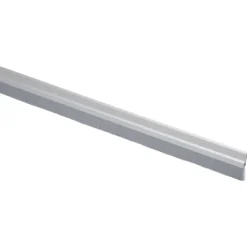 Handson tochtstrip aluminium 93 cm met borstel zilver