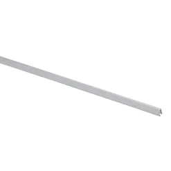 Handson tochtstrip inbouw met flens 210 cm aluminium