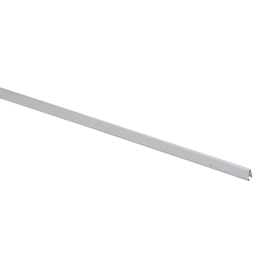 Handson tochtstrip inbouw met flens 210 cm aluminium