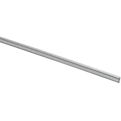 Handson tochtstrip inbouw met flens 210 cm aluminium