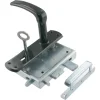 STARX HANDSON Tuinpoortsluiting poortslot met kruk gegalvaniseerd 100x115 mm