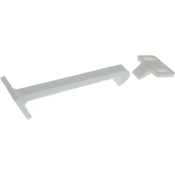 Handson veiligheidshaak wit 5 mm 3 stuks
