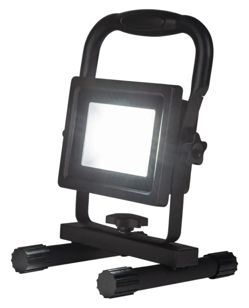 Handson werklamp 20W met oplaadbare accu 1200lm