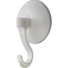 Handson zuignap Haak Rond Wit - 2 Stuks