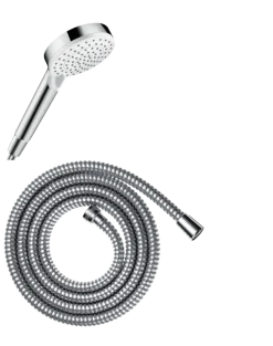 Hansgrohe douchekop Crometta handdouche met doucheslang 2 standen Chroom