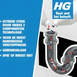 HG duo ontstopper 2 stuks 500 ml