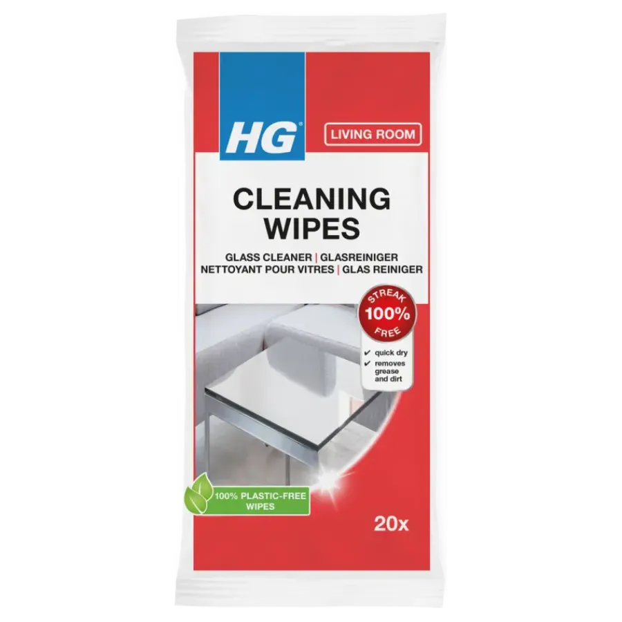 HG Eco Glasdoekjes 20 stuks