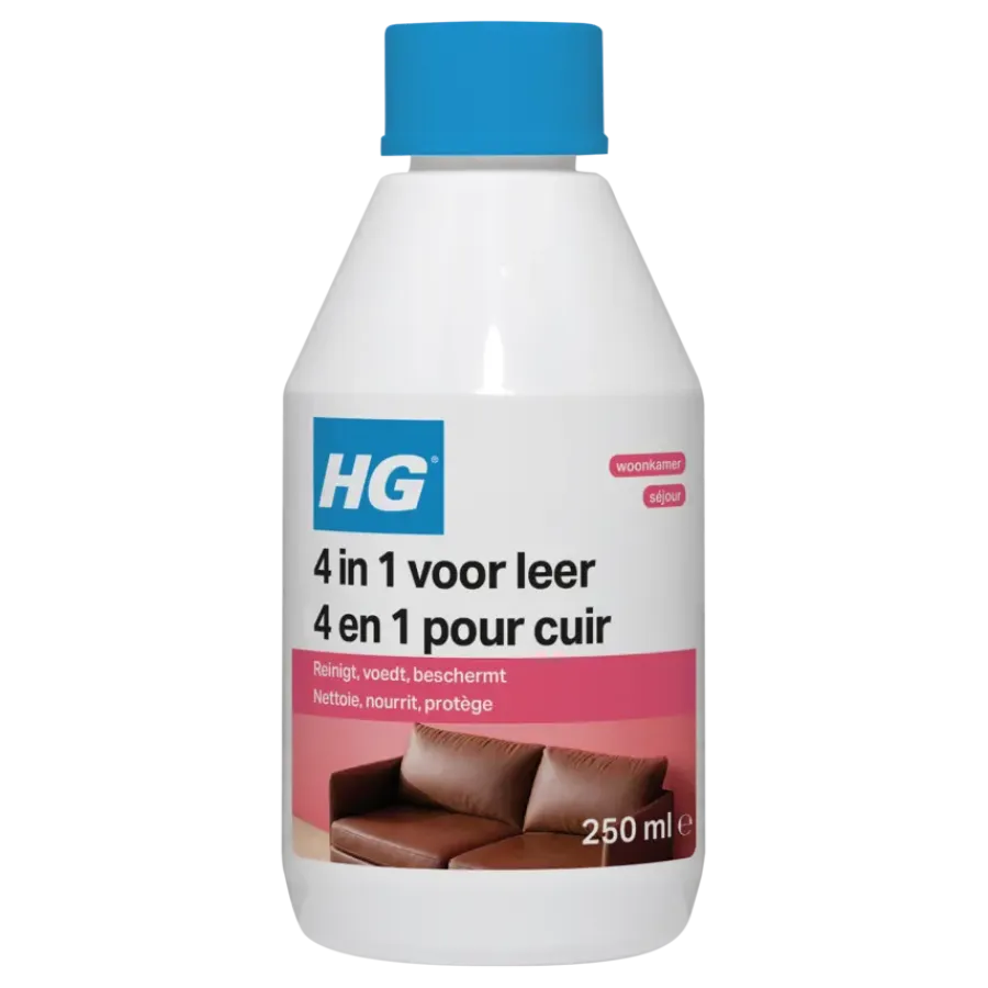 HG 4 in 1 voor leer 250 ml