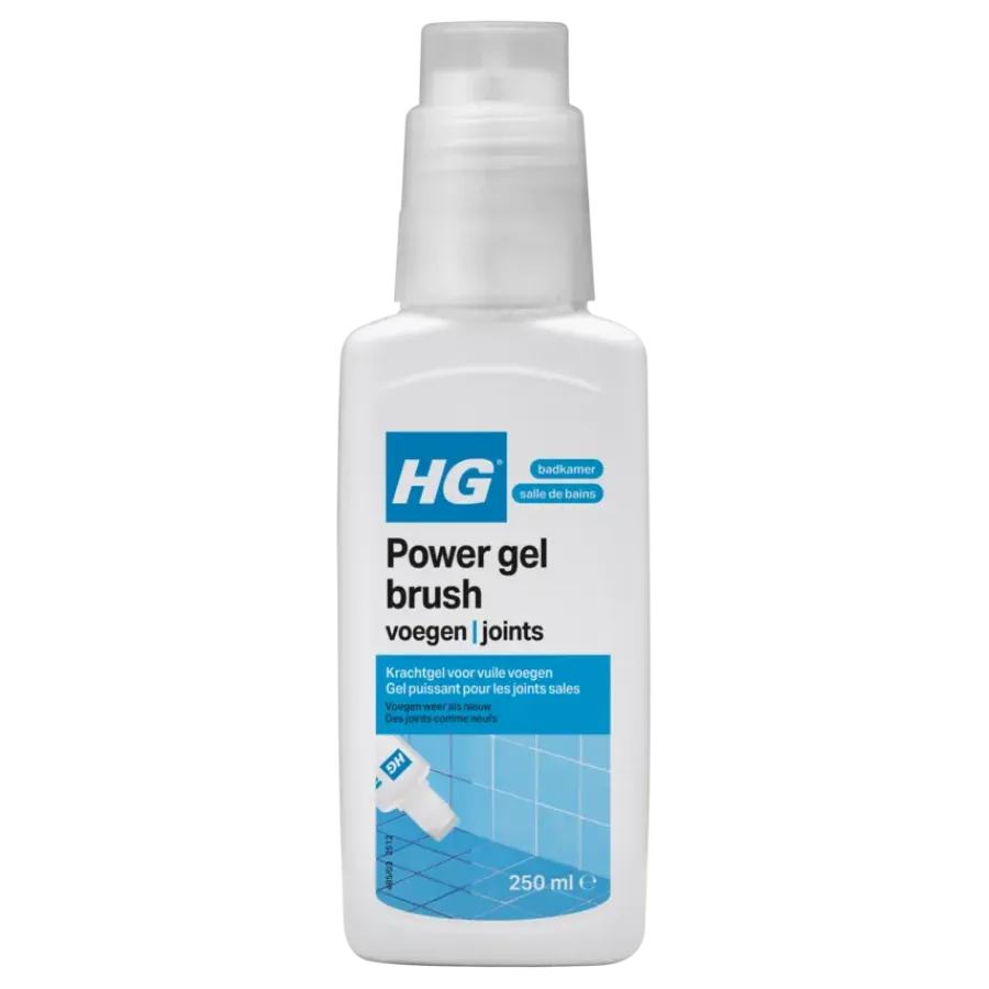 HG power gel brush voegen