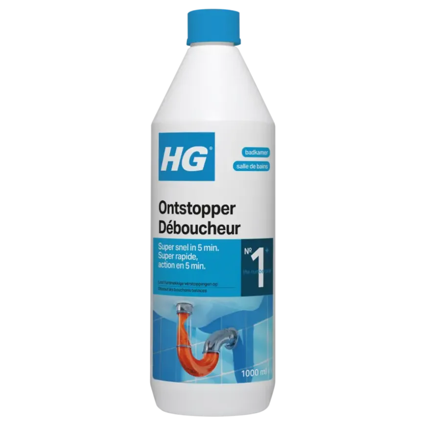 HG vloeibare ontstopper 1 liter