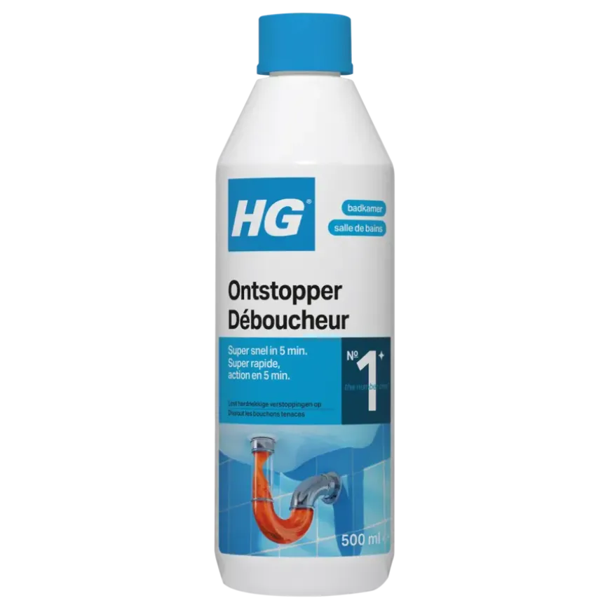 HG vloeibare ontstopper 500 ml