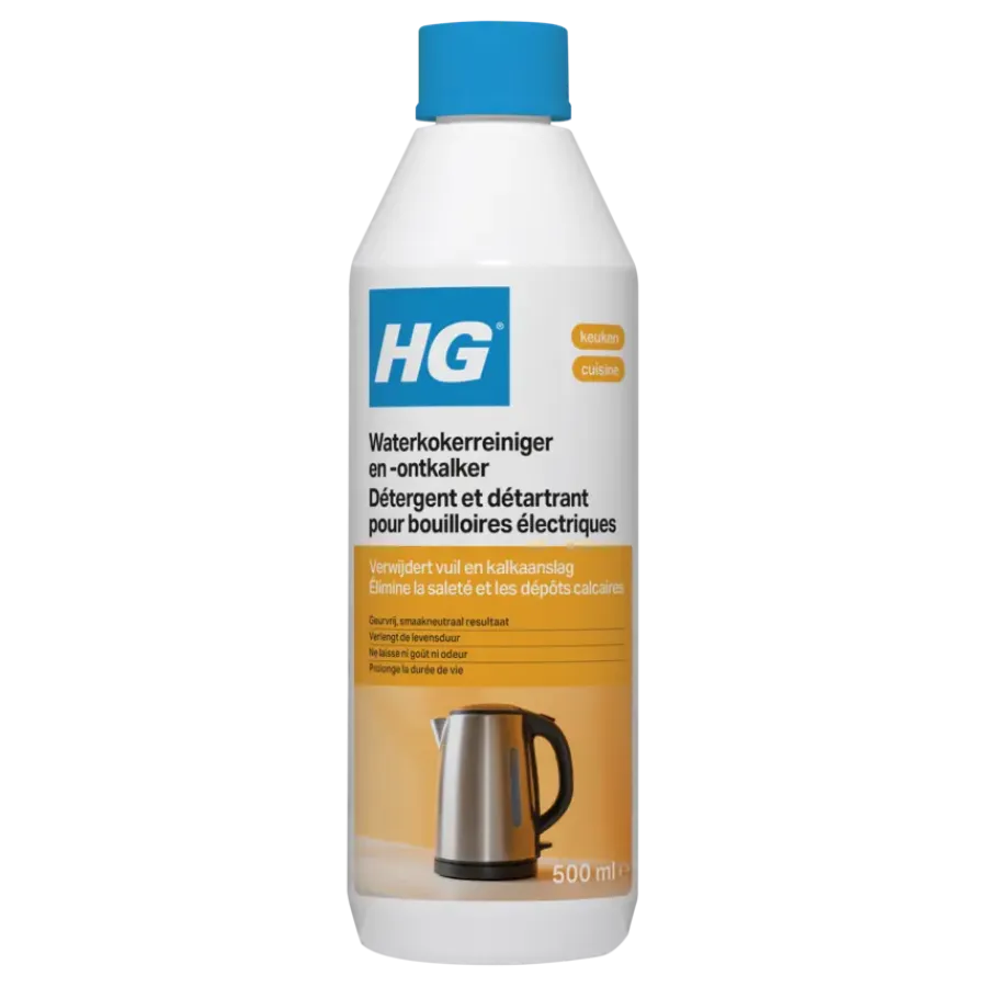 HG waterkokerreiniger en -ontkalker 500 ml