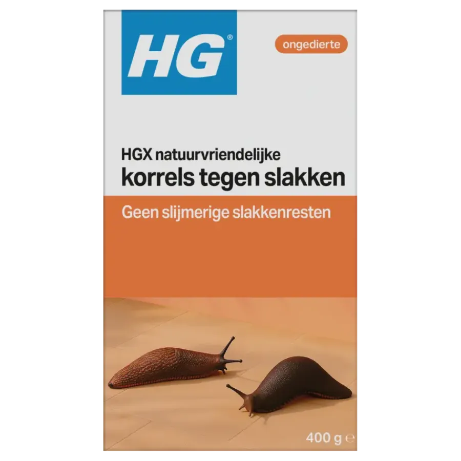 HG X natuurvriendelijke korrels tegen slakken 400 gr