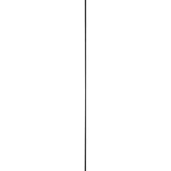Hockeystickprofiel kunststof zwart 8x21 mm lengte 260 cm