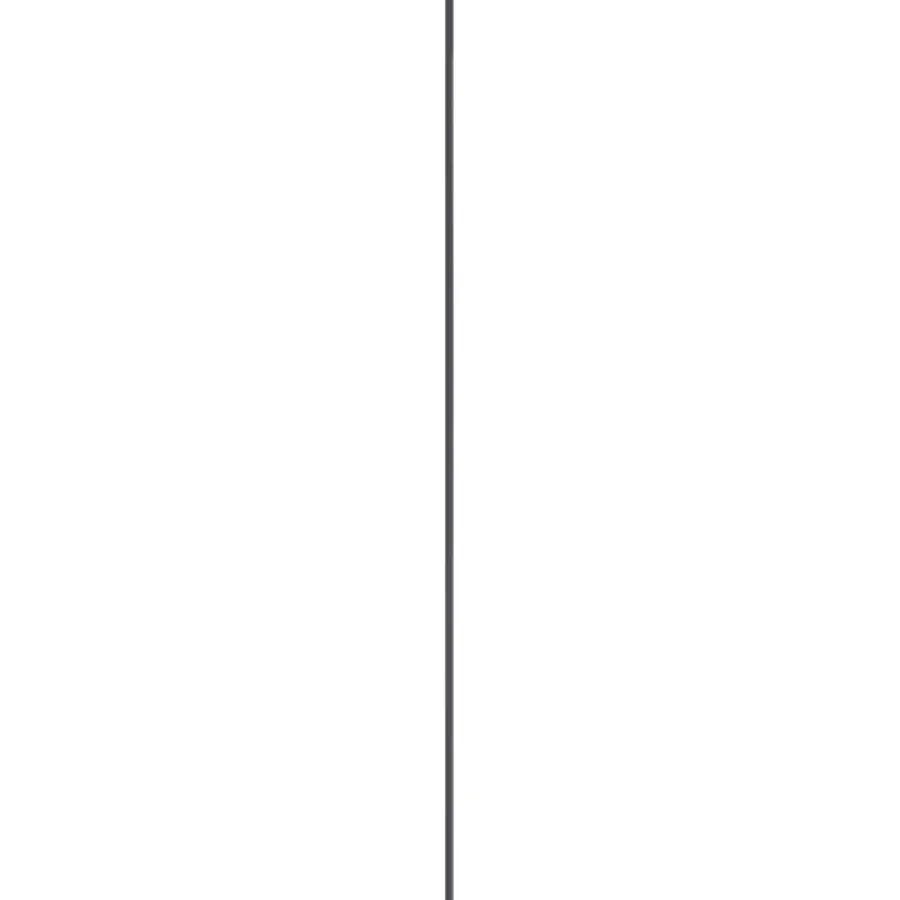 Geen Hockeystickprofiel kunststof antraciet 8x21 mm 260cm