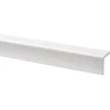 Hoeklat grenen wit gegrond 27x27 mm lengte 270 cm