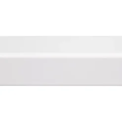 Hoeklat grenen wit gelakt 34x34mm 270cm