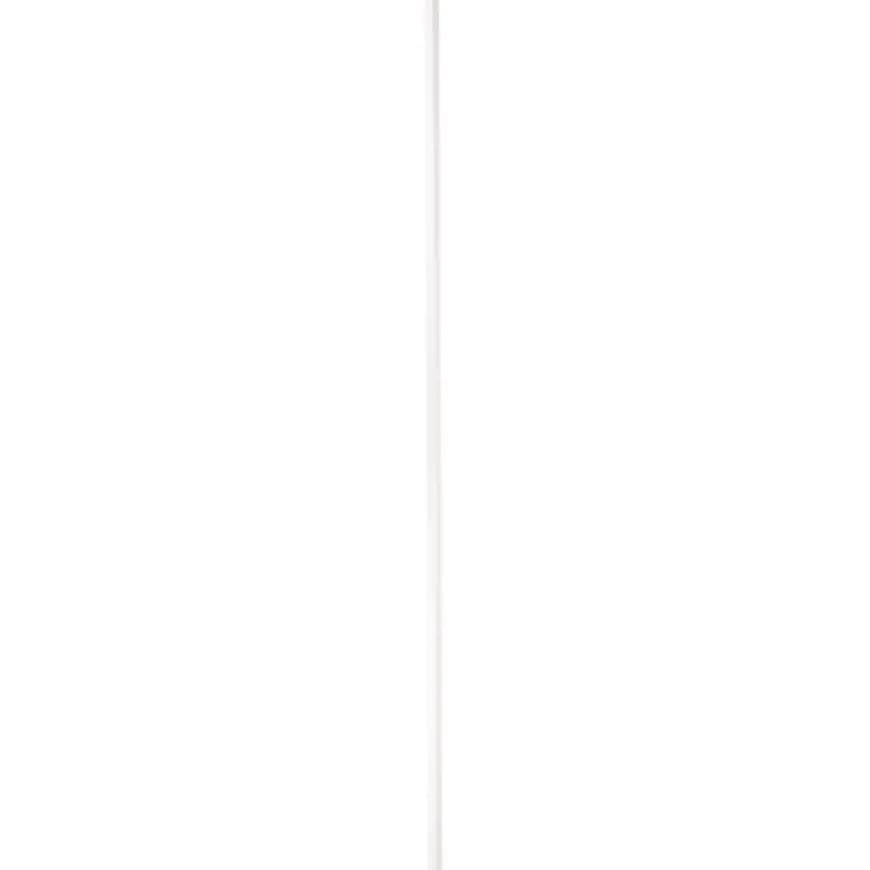 Hoeklat grenen wit gelakt 34x34mm 270cm