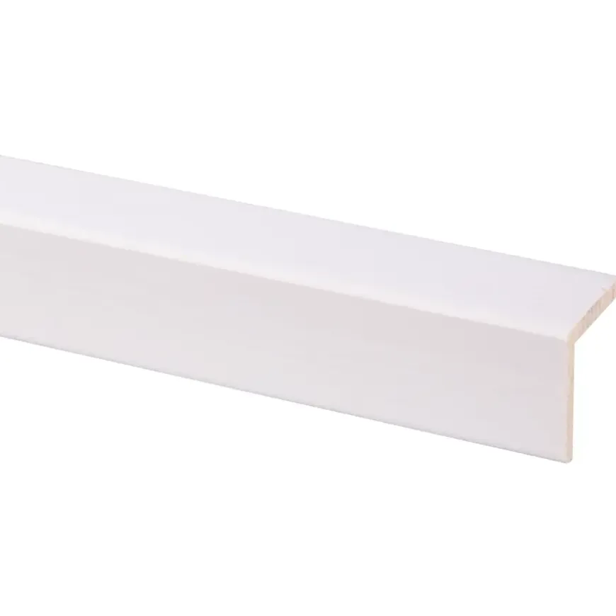 Hoeklat grenen 44x44 mm lengte 270 cm gegrond