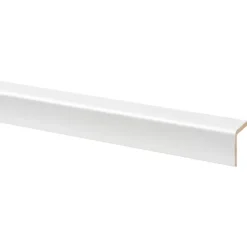 Hoeklat MDF 20x20 mm lengte 260 cm gegrond