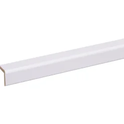 Hoeklat MDF 20x20 mm lengte 260 cm gegrond