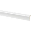 Hoeklat MDF 33x33 mm wit lengte 260 cm