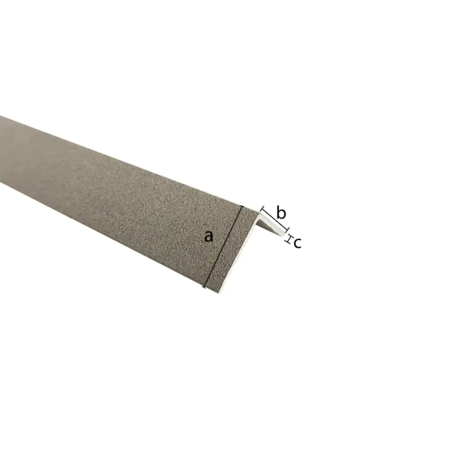 Geen Hoekprofiel aluminium beton 10x10x1x1000mm
