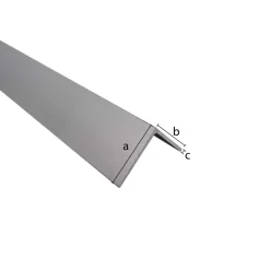 Geen Hoekprofiel aluminium zilver 15x15x1x1000mm