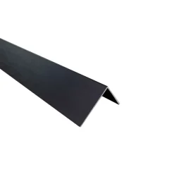Geen Hoekprofiel aluminium zwart 25x25x1x1000 mm