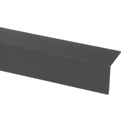 Geen Hoekprofiel antraciet 30x30mm 260cm zelfklevend