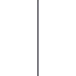 Hoekprofiel kunststof antraciet 30x30 mm 260 cm
