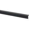Hoekprofiel kunststof antraciet 20x20 mm 260 cm