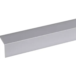 Hoekprofiel kunststof RVS look zelfklevend 30x30mm 260cm