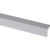 Hoekprofiel kunststof RVS look zelfklevend 25x25mm 260cm