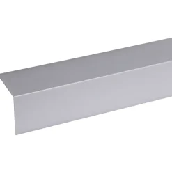 Hoekprofiel kunststof RVS look zelfklevend 40x40mm 260cm