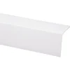 Hoekprofiel kunststof wit 40x40 mm 260 cm