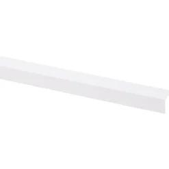 Hoekprofiel kunststof wit 15x15 mm 260 cm