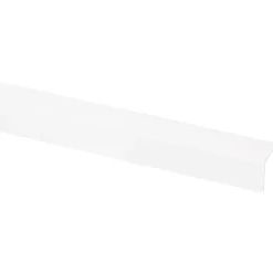 Geen Hoekprofiel kunststof wit zelfklevend 15x15mm 260cm