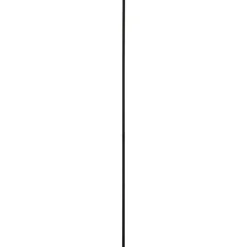 Hoekprofiel kunststof zwart 20x20 mm 260 cm