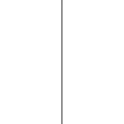 Hoekprofiel kunststof zwart 15x15 mm 260 cm