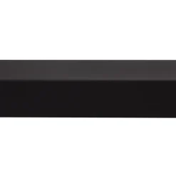Hoekprofiel kunststof zwart 30x30 mm 260 cm