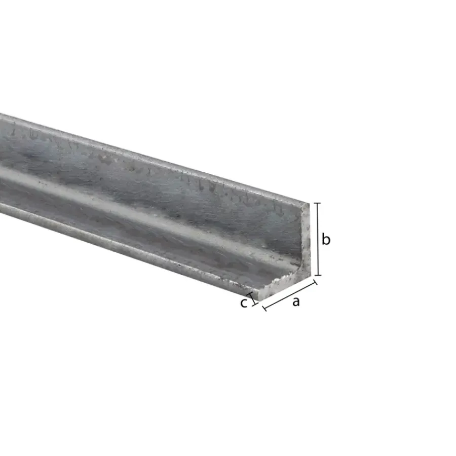 Geen Hoekprofiel staal 25x25x3x1000mm