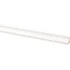 Hollat grenen wit gegrond 16 x 16 mm 270 cm