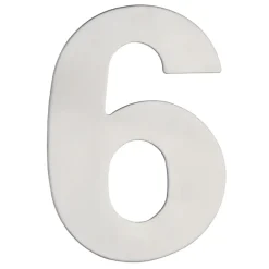Huiscijfer 6/9 RVS