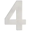 Huiscijfer 4 RVS